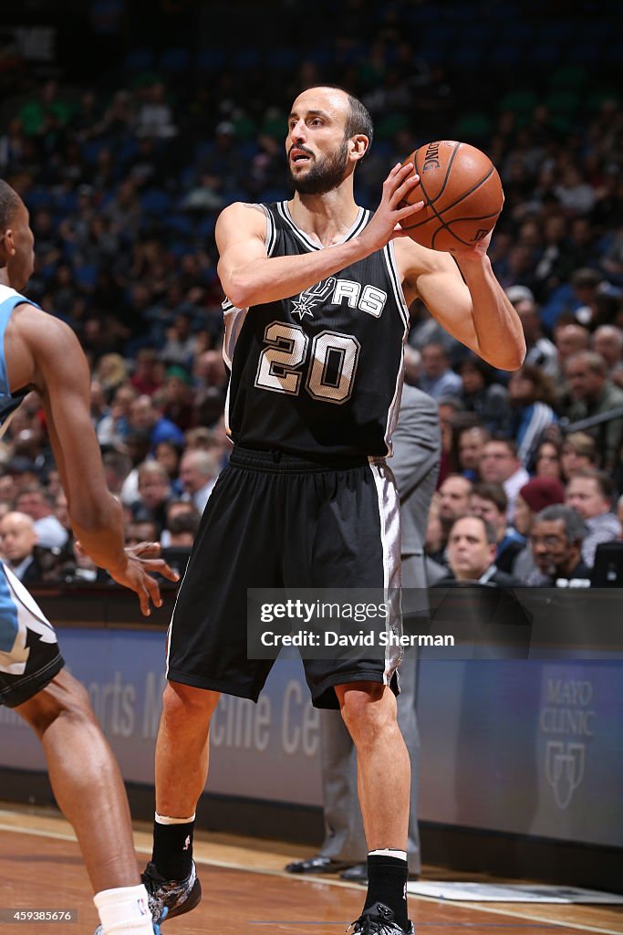 San Antonio Spurs v Minnesota Timberwolves