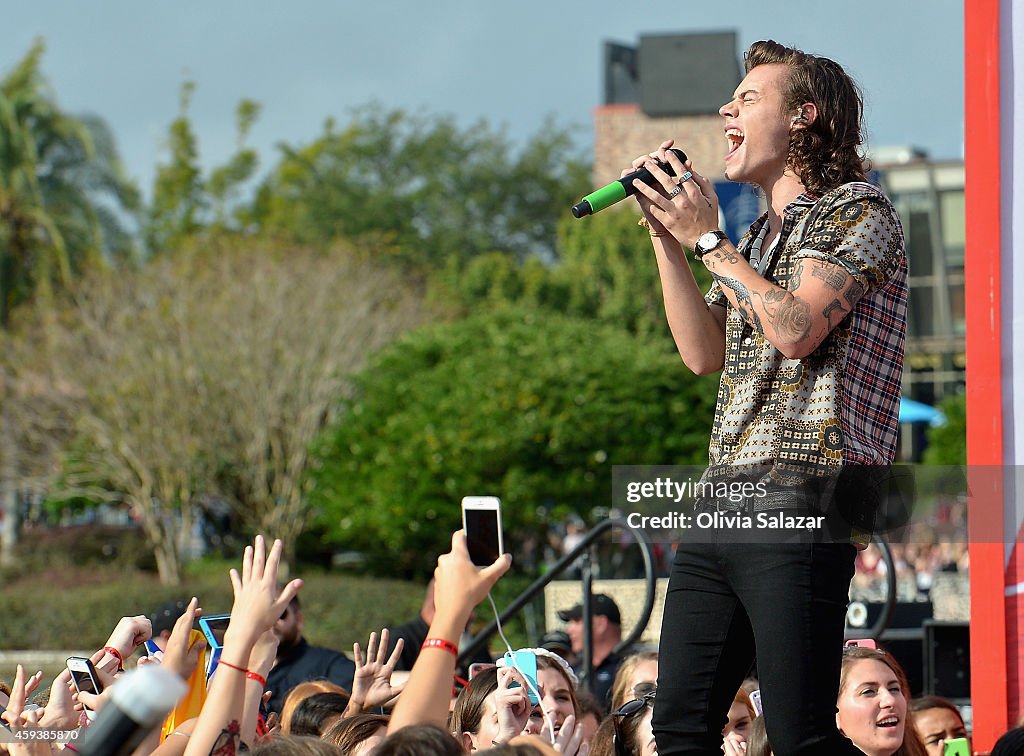One Direction Celebrate The Release Of Album "Four" On NBC Today Show