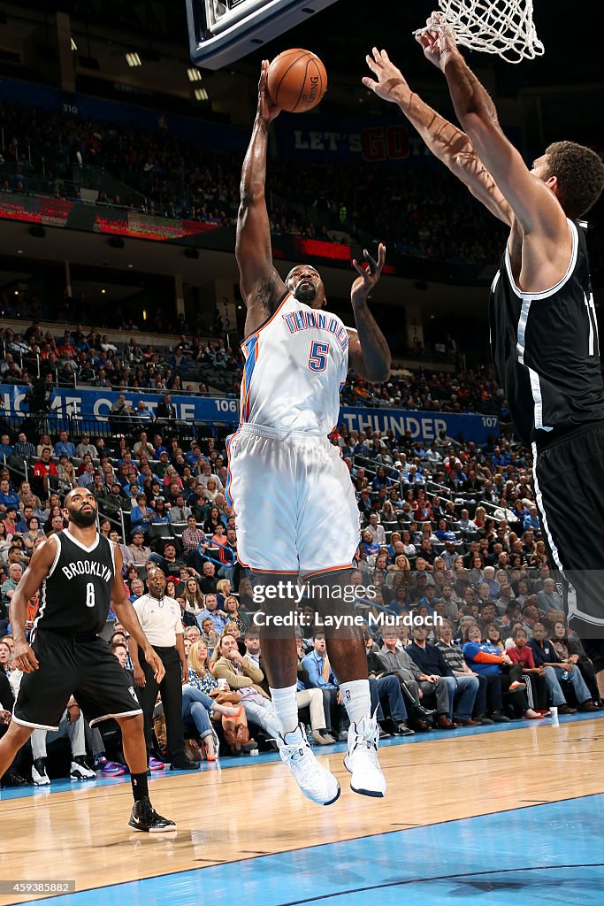 Brooklyn Nets v Oklahoma City Thunder