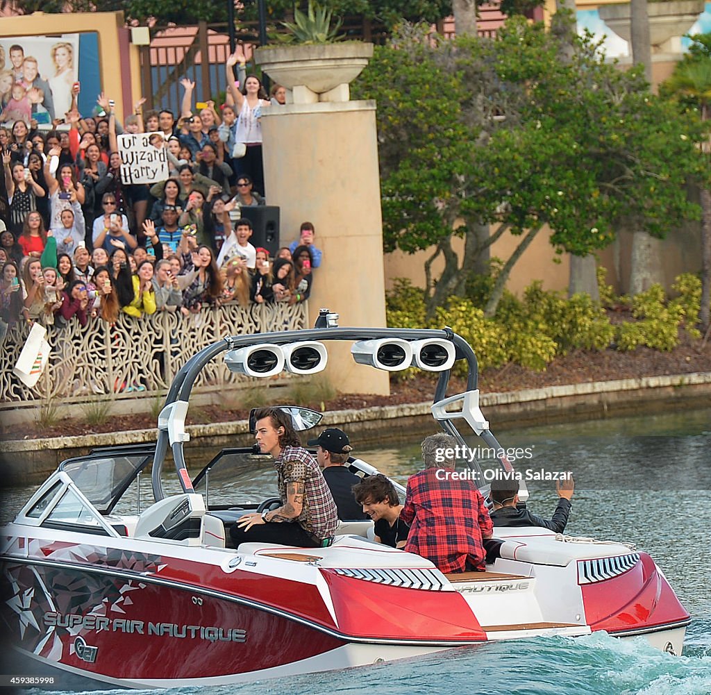 One Direction Celebrate The Release Of Album "Four" On NBC Today Show