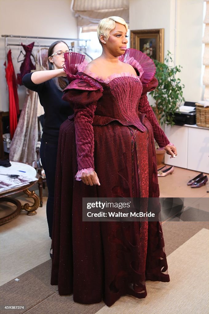 Exclusive Coverage! NeNe Leakes Final Cinderealla Costume Fitting For Her Broadway Debut