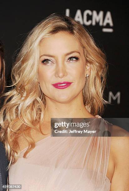 Actress Kate Hudson attends the 2014 LACMA Art + Film Gala honoring Barbara Kruger and Quentin Tarantino presented by Gucci at LACMA on November 1,...