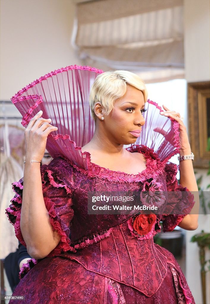 Exclusive Coverage! NeNe Leakes Final Cinderealla Costume Fitting For Her Broadway Debut