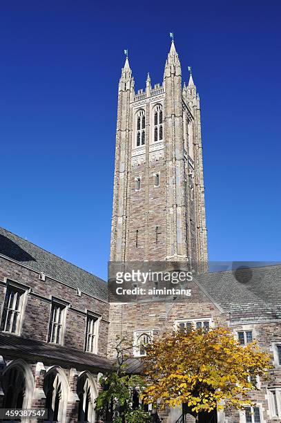cleveland tower in princeton university - princeton day stock pictures, royalty-free photos & images