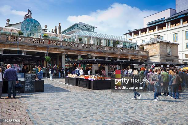 the covent garden market - covent garden stock pictures, royalty-free photos & images