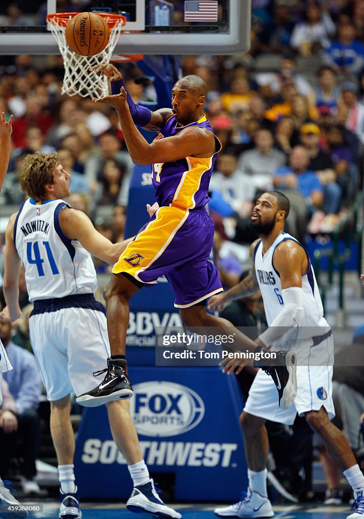 Los Angeles Lakers v Dallas Mavericks