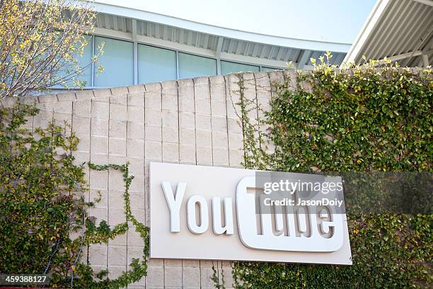 youtube headquarters - youtube stock pictures, royalty-free photos & images