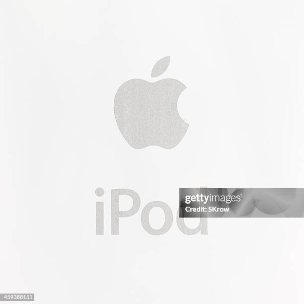 apple ipod - apple logo stock pictures, royalty-free photos & images