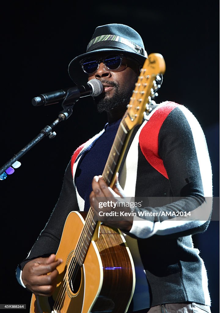 2014 American Music Awards - Rehearsals