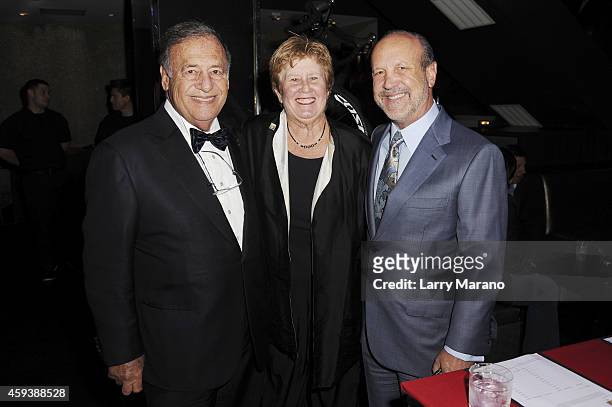 Jeff Berkowitz, Sally Heyman, and Ron Book attend the 18th Annual Best Buddies Miami Gala: Southeast Asia>> at Fontainebleau Miami Beach on November...