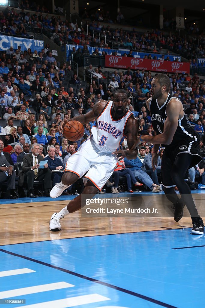 Brooklyn Nets v Oklahoma City Thunder