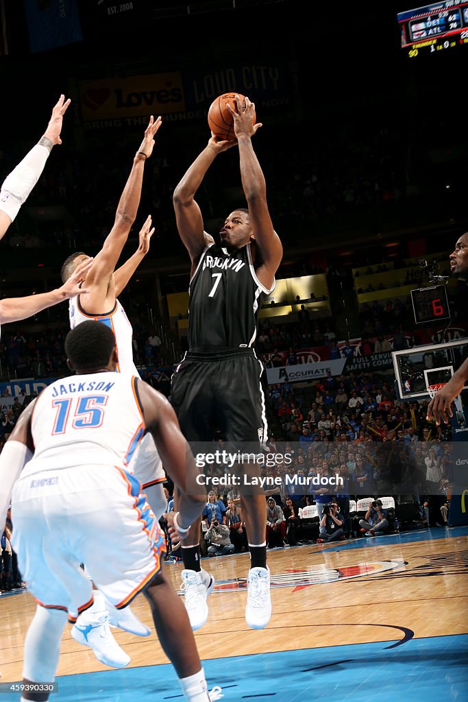 Brooklyn Nets v Oklahoma City Thunder