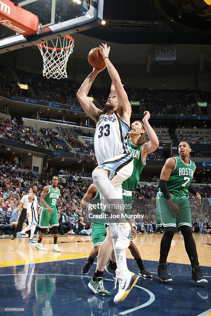 Boston Celtics v Memphis Grizzlies