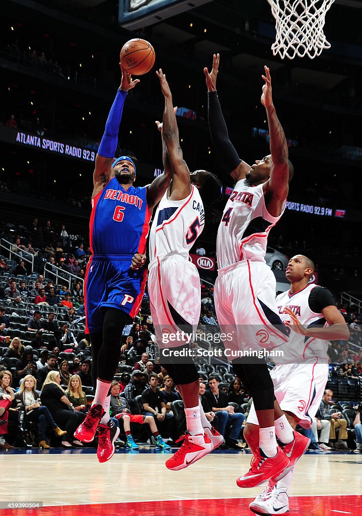 Detroit Pistons v Atlanta Hawks