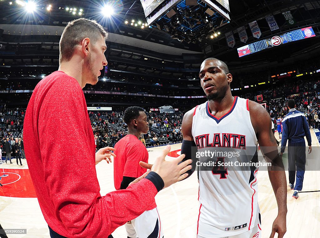 Detroit Pistons v Atlanta Hawks