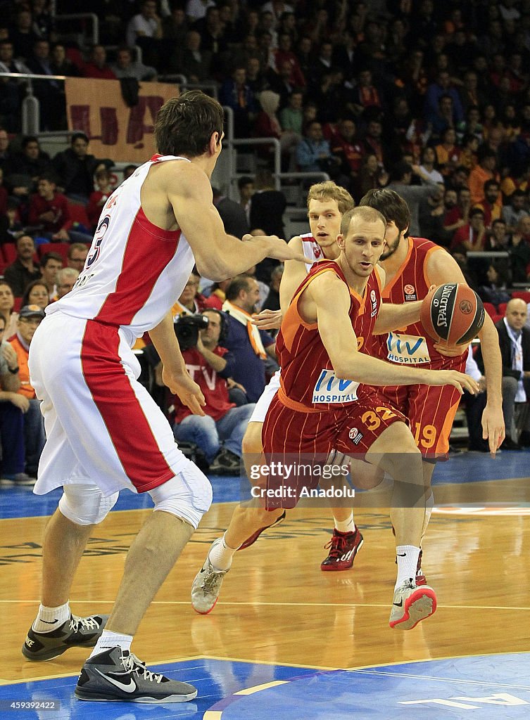 Turkish Airlines Euroleague - Galatasaray Liv Hospital vs Crvena Zvezda Telekom