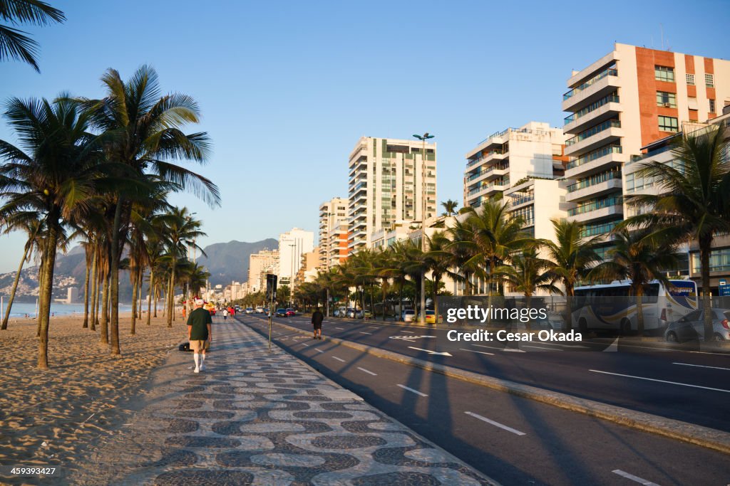 Ipanema en la acera