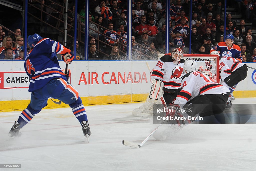 New Jersey Devils v Edmonton Oilers