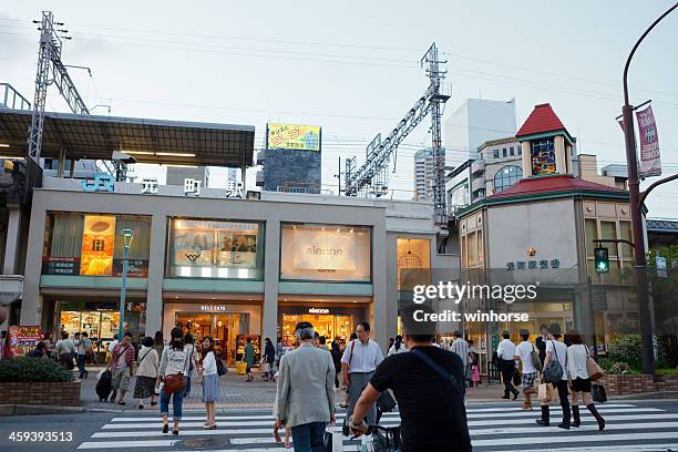 estación motomachi en japón - kobe - japan fotografías e imágenes de stock