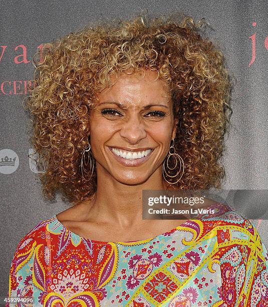 Actress Michelle Hurd attends the International Peace Day celebration at John Varvatos on September 21, 2014 in Los Angeles, California.