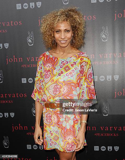 Actress Michelle Hurd attends the International Peace Day celebration at John Varvatos on September 21, 2014 in Los Angeles, California.