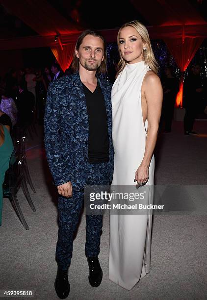 Host committee members Matthew Bellamy and Kate Hudson attend Goldie Hawn's inaugural "Love In For Kids" benefiting the Hawn Foundation's MindUp...