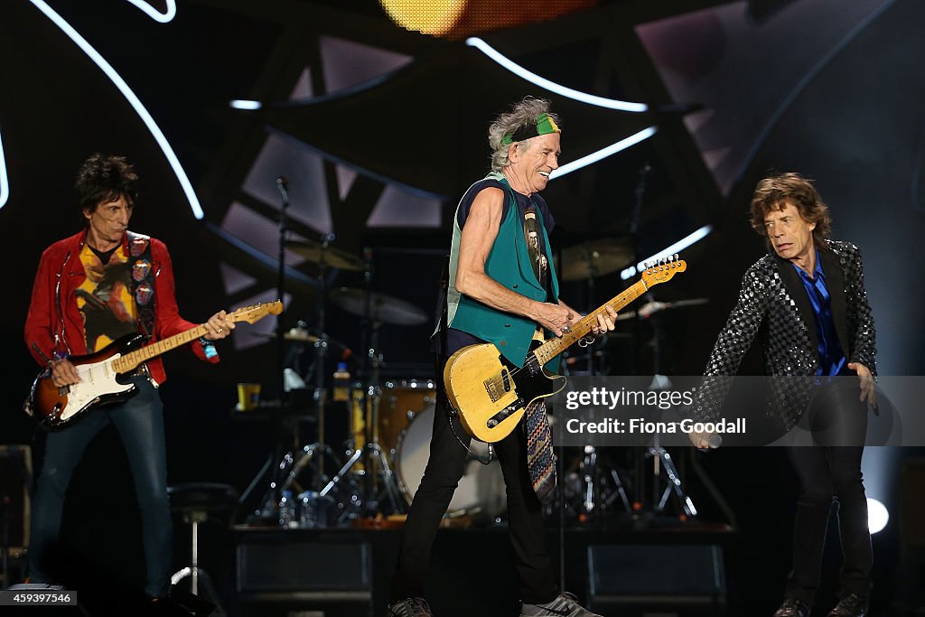 The Rolling Stones Perform Live In Auckland