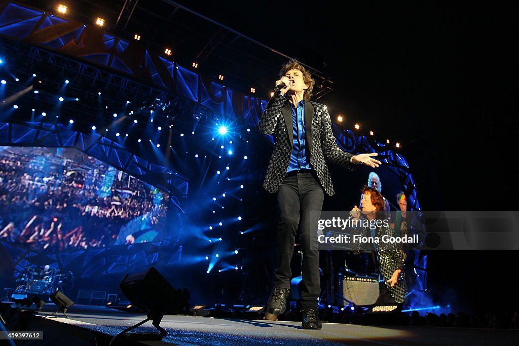 The Rolling Stones Perform Live In Auckland