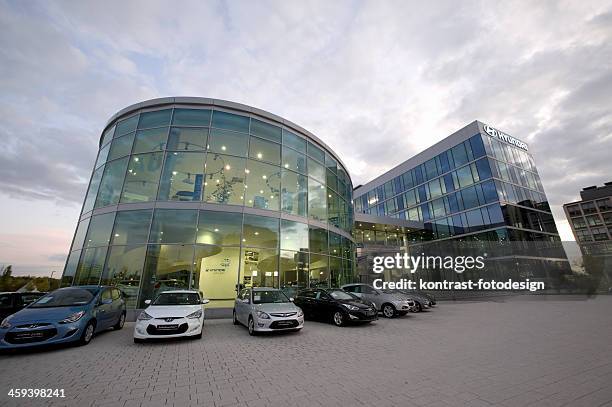 hyundai european headquarter - car dealership stock pictures, royalty-free photos & images