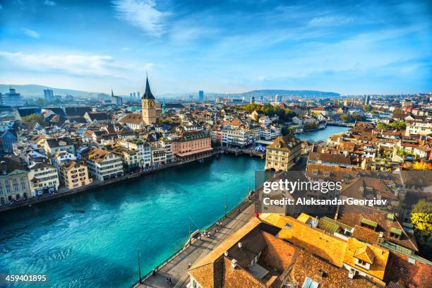 ciudad de zúrich, suiza - zwitserland fotografías e imágenes de stock