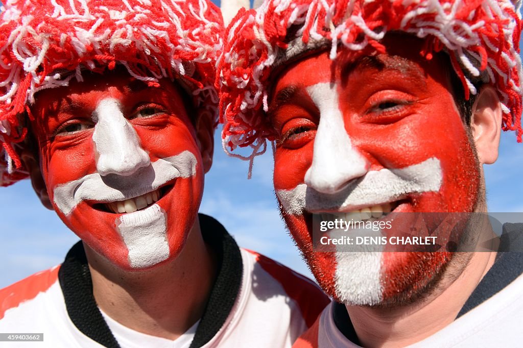 TENNIS-DAVIS-CUP-FRA-SUI-SUPPORTERS