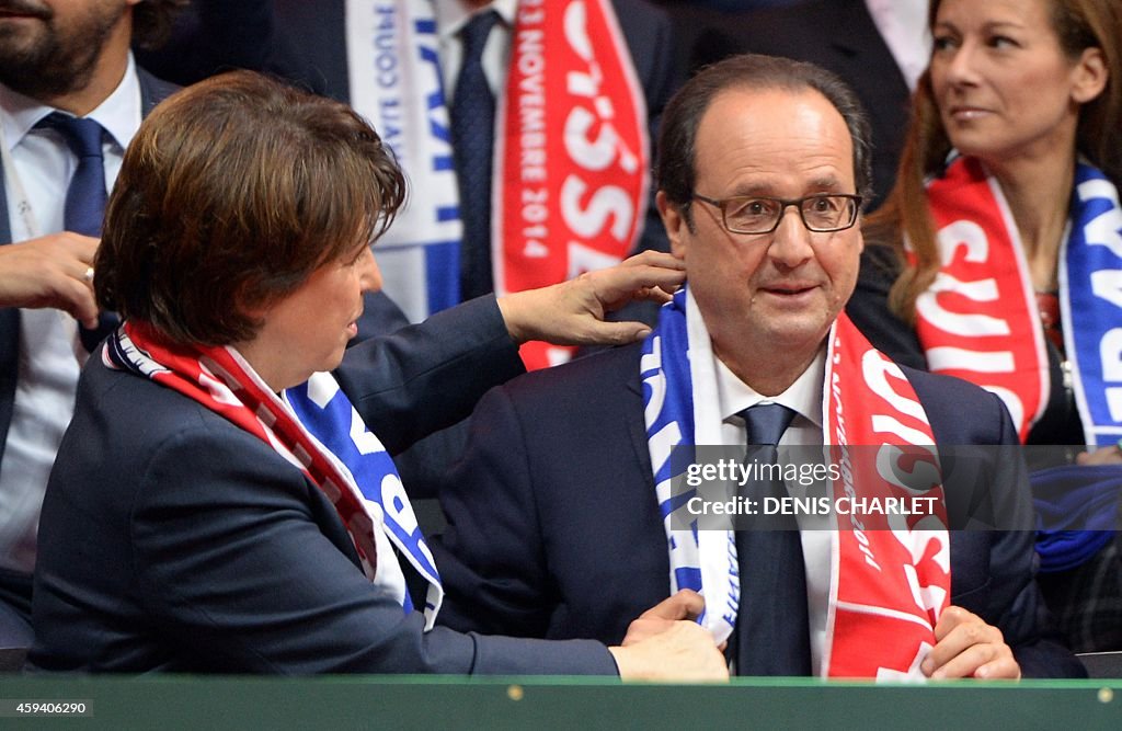 TENNIS-DAVIS-CUP-FRA-SUI