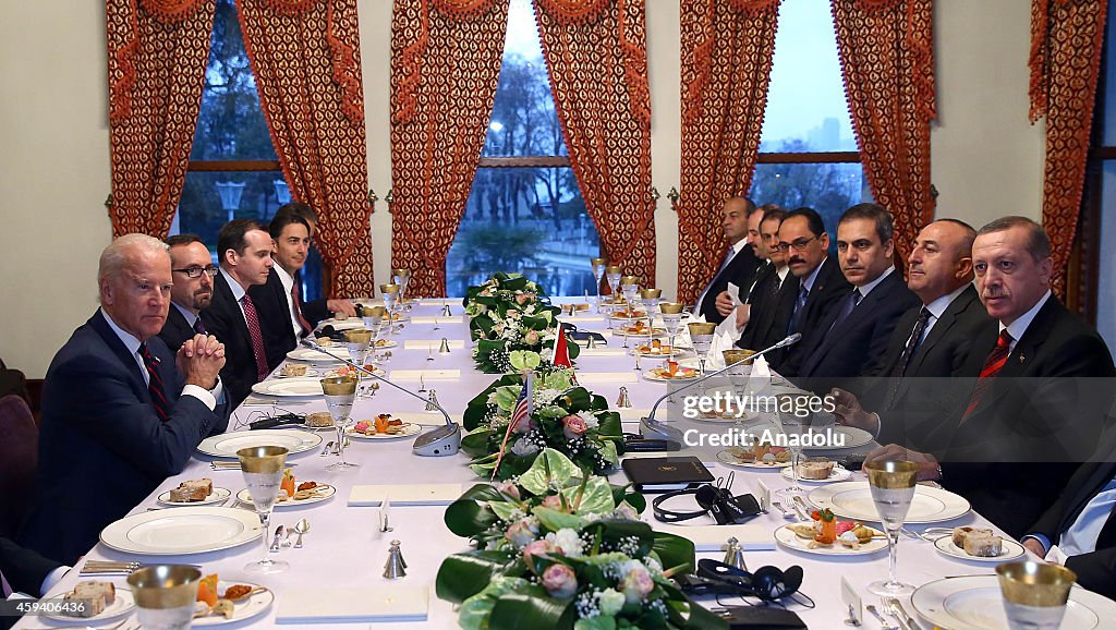 Recep Tayyip Erdogan - Joe Biden meeting in Istanbul