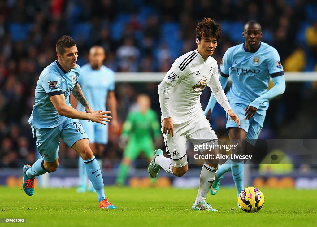 Manchester City v Swansea City - Premier League