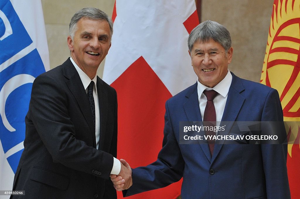 KYRGYZSTAN-SWITZERLAND-DIPLOMACY