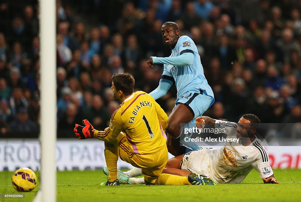 Manchester City v Swansea City - Premier League