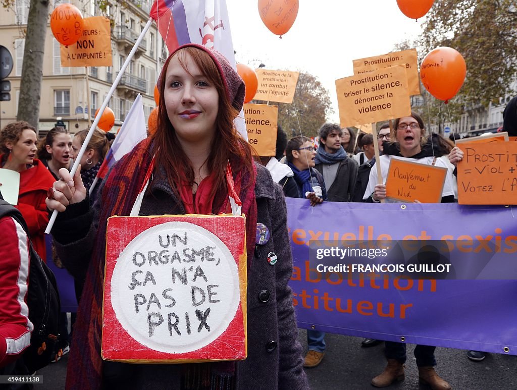 FRANCE-WOMEN-RIGHTS-DEMONSTRATION