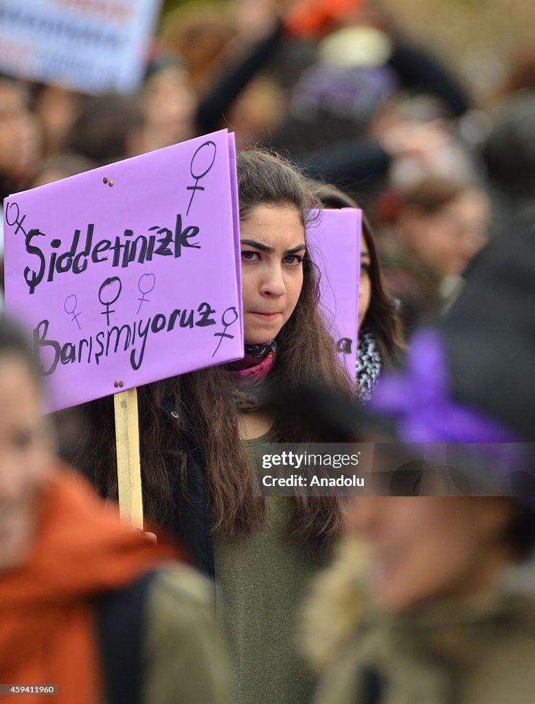 Protest against violence to women