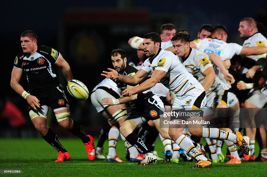 Exeter Chiefs v Wasps - Aviva Premiership