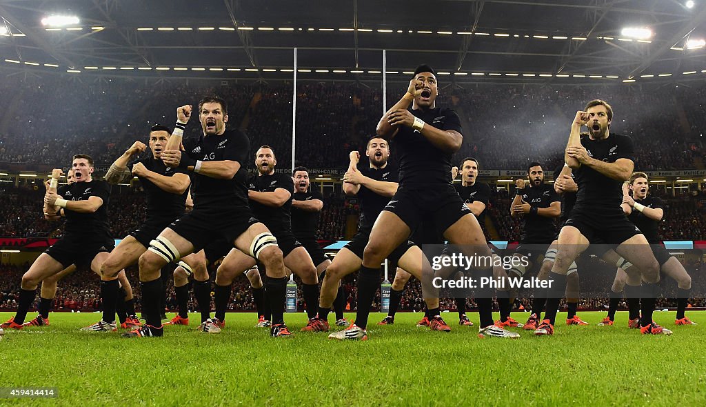 Wales v New Zealand - International Match