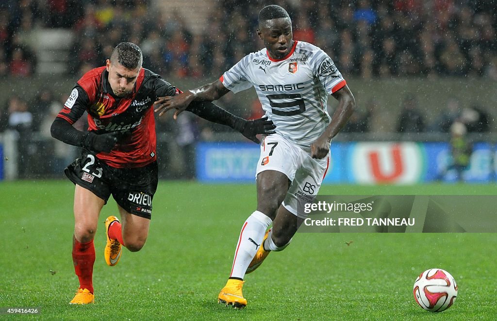 FBL-FRA-LIGUE1-GUINGAMP-RENNES