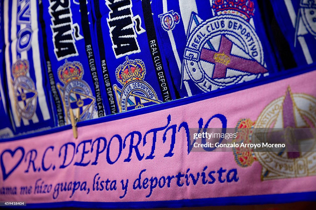 RC Deportivo La Coruna v Real Sociedad de Futbol - La Liga