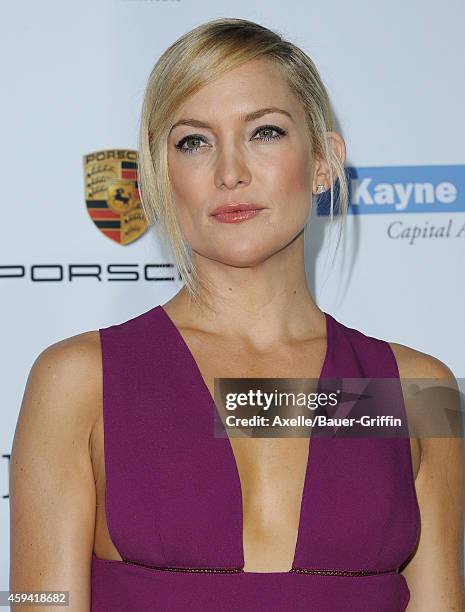 Actress Kate Hudson arrives at the 2014 Baby2Baby Gala presented by Tiffany & Co. Honoring Kate Hudson at The Book Bindery on November 8, 2014 in...