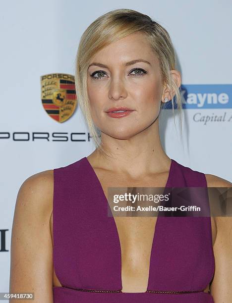 Actress Kate Hudson arrives at the 2014 Baby2Baby Gala presented by Tiffany & Co. Honoring Kate Hudson at The Book Bindery on November 8, 2014 in...