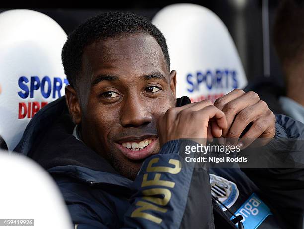 Vurnon Anita of Newcastle United during the Barclays Premier League football match between Newcastle United and Queeens Park Rangers at St James'...