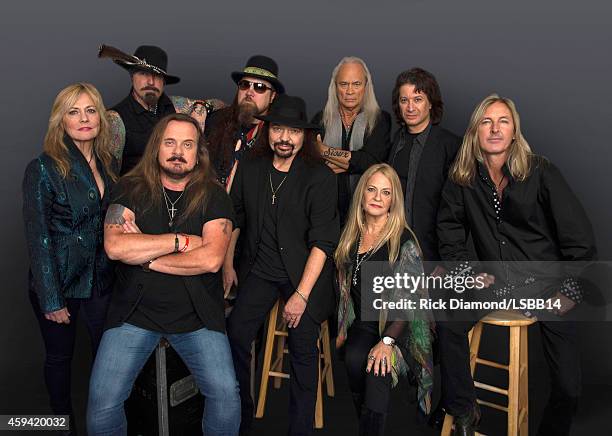 Carol Chase, Johnny Colt, Johnny Van Zant, Peter Keys, Gary Rossington, Rickey Medlocke, Dale Rossington, Michael Cartellone, and Mark 'Sparky'...