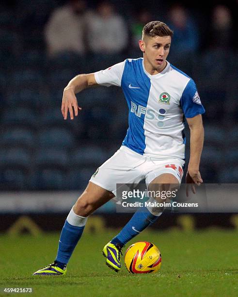 Tom Cairney of Blackburn Rovers during the Sky Bet Championship match between Blackburn Rovers and Sheffield Wednesday at Ewood Park on December 26,...