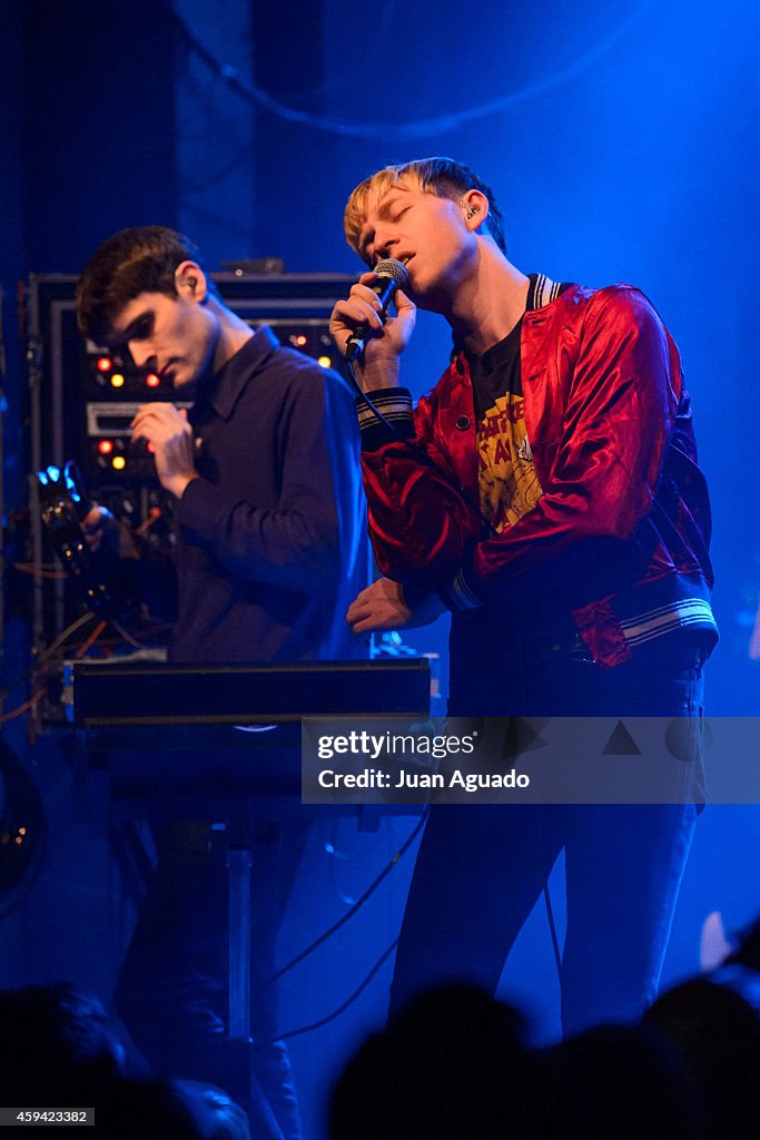 The Drums Perform in Concert in Madrid