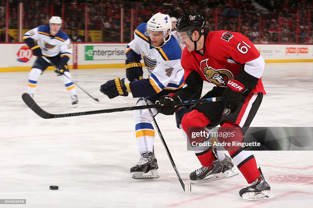 St. Louis Blues v Ottawa Senators