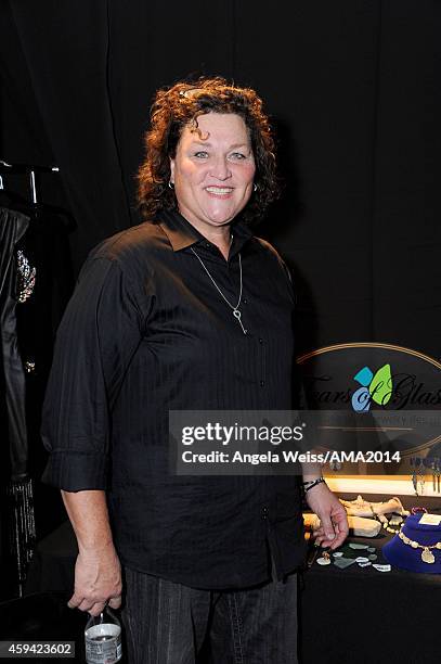 Actress Dot Jones attends the 2014 American Music Awards UPS Gifting Suite at Nokia Theatre L.A. Live on November 22, 2014 in Los Angeles, California.